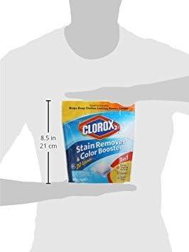 imageClorox 2 for Colors Clorox Laundry Additive Pod Stain Remover Odor Eliminator and Color Brightener Liquid Additive Pod 20 Count Pack of 620 ct pack of 6