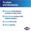 imageClorox Bleach Powder Zero Splash Fast Dissolving Stain Removal ampamp Odor Eliminator Bleach Powder Laundry Cleaner that Works on Counters Floors ampamp Toilets Regular Scent 211 OuncesPackage May Vary