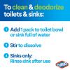 imageClorox Zero Splash Bleach Packs  Laundry Pods 4 Pack Package May Vary