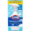 imageClorox Bathroom Foamer Refillable Cleaner Household Essentials 1 Bottle and 1 Refill Fresh Scent 113 Fl Oz