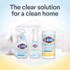 imageClorox Free ampamp Clear Compostable Cleaning Wipes Light Lemon Scent 75 Count Pack of 3 Pack May Vary