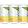 imageClorox PlantBased Disinfecting Wipes Household Essentials Lemon Zest 13x75ct ecom