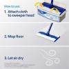 imageClorox Scentiva Disinfecting Wet Mopping ClothsPacific Breeze ampamp Coconut24 Wet RefillsPack of 2ampamp Clorox Scentiva WipesBleach Free Cleaning WipesPacific Breeze ampamp Coconut75CountPack of 3 Bundle