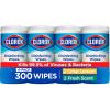 imageClorox Disinfecting Wipes Value Pack Bleach Free Cleaning Wipes 75 Count Each Pack of 475 Count Pack of 4