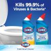 imageClorox Toilet Bowl Cleaner Clinging Bleach Gel Ocean Mist  24 Ounces Pack of 2