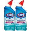 imageClorox Toilet Bowl Cleaner Clinging Bleach Gel Ocean Mist  24 Ounces Pack of 2