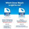 imageClorox SplashLess Bleach1 Disinfecting Bleach Regular 77 Fluid Ounce Bottle Package May Vary