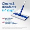 imageClorox Disinfecting Wet Mop Pad Disposable Mop Heads MultiSurface Floor Wipes Rain Clean 2 Packs 24 Wet Refills Per Pack Package May Vary