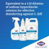 imageClorox Healthcare Bleach Germicidal Cleaner PullTop 32 Fluid Ounces Package May Vary533 Fl Oz Pack of 6