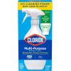 imageClorox MultiPurpose Cleaner System Starter Kit Household Essentials 1 Bottle and 1 Refill Crisp Lemon 113 Fl Oz