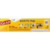 imageGlad CloroxPro QuickTie Tall Kitchen Trash Bags 13 Gallon 200 Count Package May VaryTrash Bags