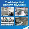 imageGlad CloroxPro QuickTie Tall Kitchen Trash Bags 13 Gallon 200 Count Package May VaryTrash Bags