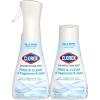 imageClorox Free ampamp Clear Disinfecting Mist Household Essentials 1 Spray Bottle and 1 Refill 14 Fl Oz Each
