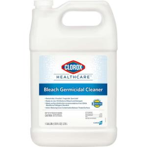 imageClorox Healthcare Bleach Germicidal Cleaner Refill 128 Ounce Bottles Pack of 4 Packaging May Vary128 Fl Oz Pack of 1