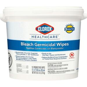 imageClorox Healthcare Bleach Germicidal Individual Wipes 50 Count Package May Vary110 Count Pack of 1