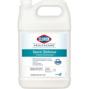 imageClorox Healthcare Spore Defense Cleaner Disinfectant Closed System Refill Bottle 128 Fl Oz Pack of 4 Package May Vary 32122128 Fl Oz Pack of 1