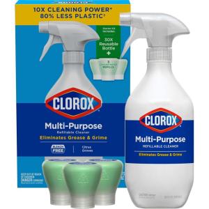 imageClorox MultiPurpose Spray Refill Household Essentials 3x1125fo Concentrated Refills20 Fl Oz Pack of 1