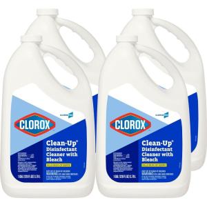 imageCloroxPro CleanUp All Purpose Cleaner with Bleach Clorox Healthcare Cleaning and Industrial Cleaning Original 128 Ounces Pack of 4  35420