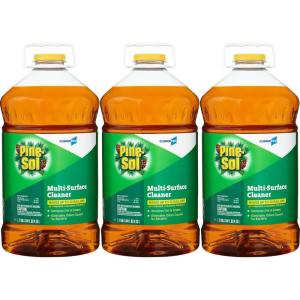 imagePineSol MultiSurface Cleaner CloroxPro AllPurpose Cleaner Original Pine Fl Oz Pack of 3 Package May Vary144 Fl Oz Pack of 3