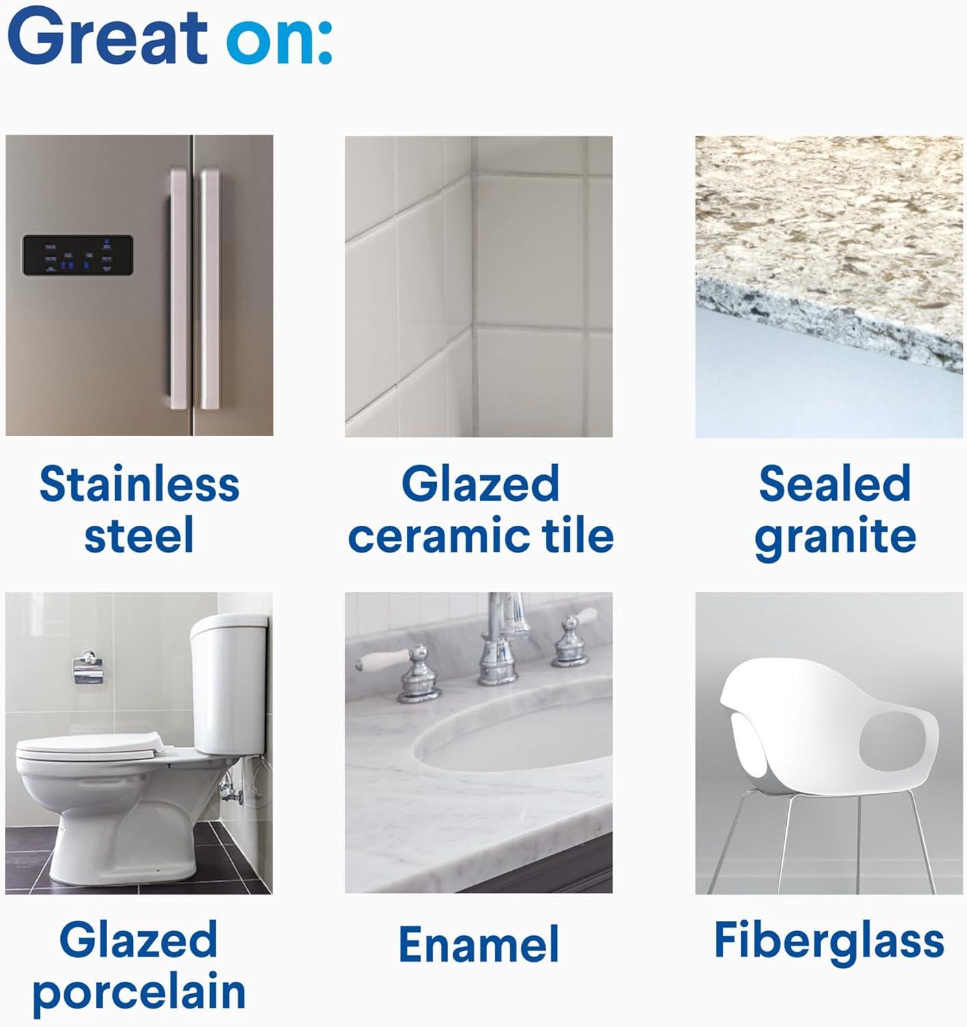 imageCLOROX CleanUp Cleaner  Bleach Value Pack Pack of 3 Toilet Bowl Cleaner Clinging Bleach Gel Ocean Mist Pack of 2 BundleRain Clean  Ocean Mist   Original