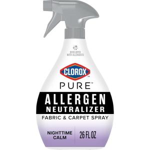 image:imageClorox PURE Allergen Neutralizer Fabric and Carpet Spray Nighttime Calm 26 Fluid Ounces