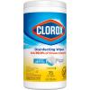 image:imageClorox Disinfecting Cleaning Wipes Bleach Free Crisp Lemon 75 Count Pack May Vary75 Count Pack of 2