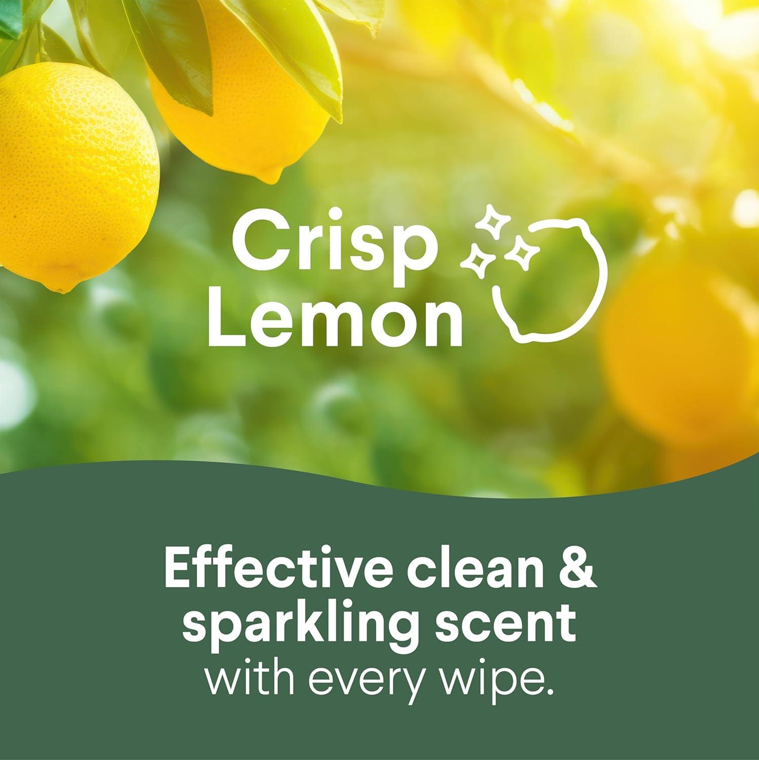 image:imageClorox Disinfecting Cleaning Wipes Bleach Free Crisp Lemon Fresh Scent Scentiva Coconut and Waterlily 75 Count Each Package May VaryLemon  Fresh  Coconut